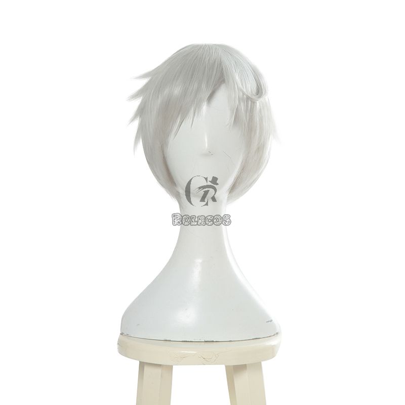 Yakusoku no Neverland Norman Short Gray Cosplay Wigs