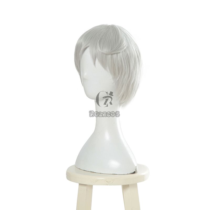 Yakusoku no Neverland Norman Short Gray Cosplay Wigs