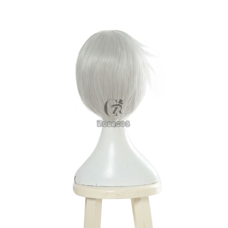 Yakusoku no Neverland Norman Short Gray Cosplay Wigs