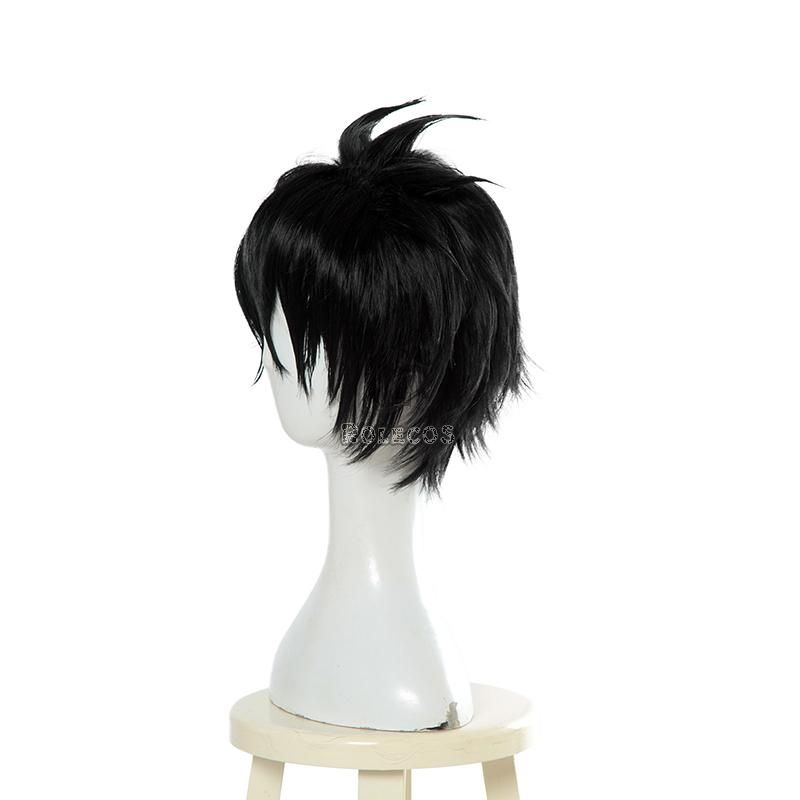 Yakusoku no Neverland Ray Black Short Cosplay Wigs