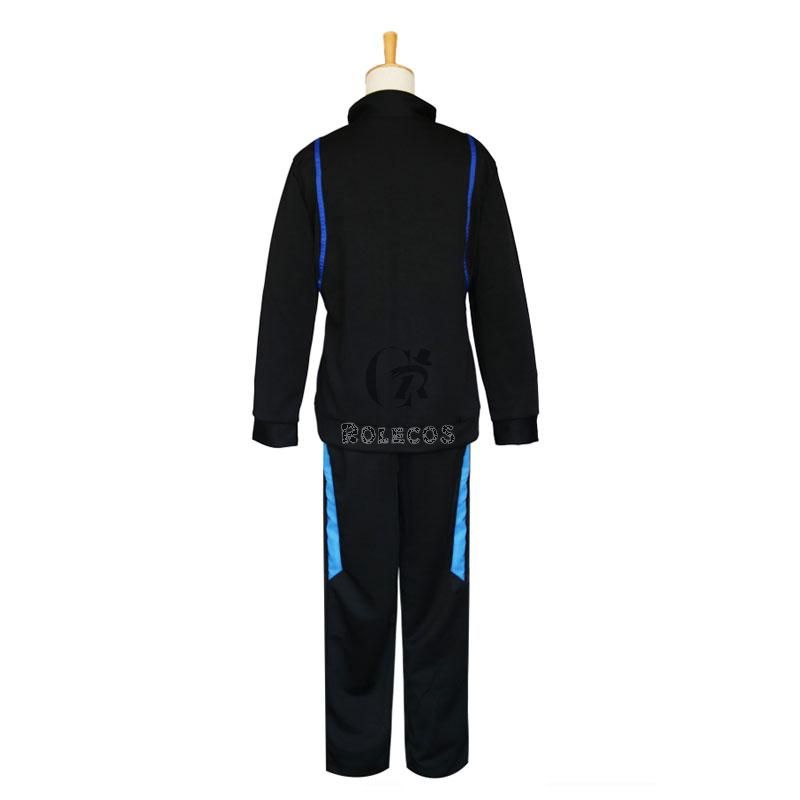 Yuri on Ice Yuri Katsuki Cosplay Costumes Dark Blue Sportswear Suits