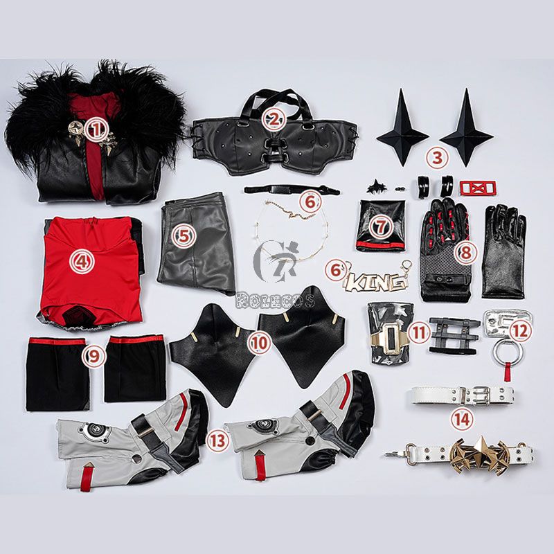 Zenless Zone Zero Caesar King Cosplay Costume