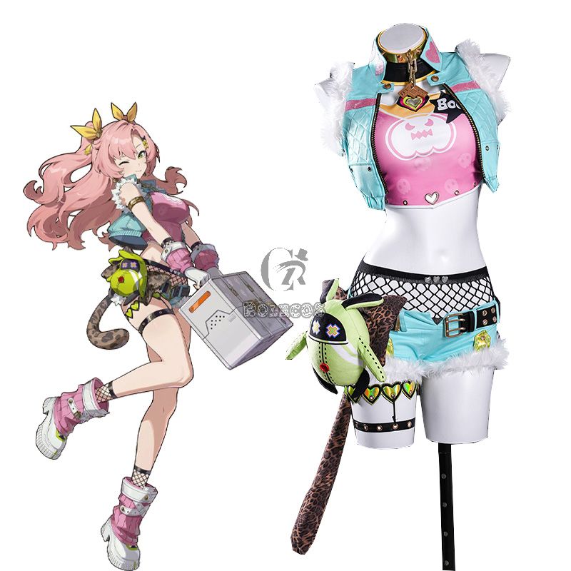 Zenless Zone Zero Cunning Cutie Nicole Demara Cosplay Costume
