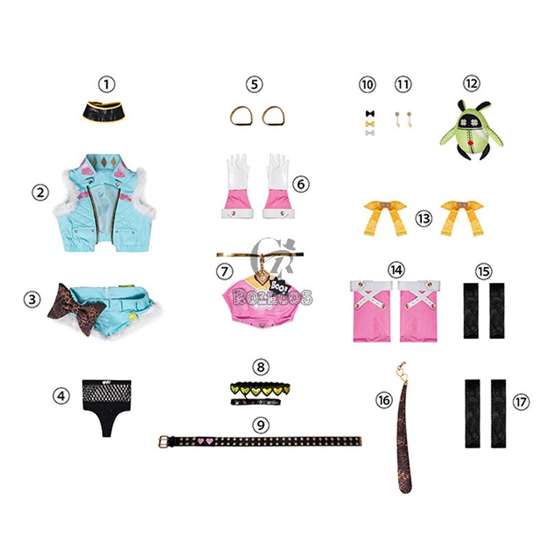 Zenless Zone Zero Cunning Cutie Nicole Demara Cosplay Costume