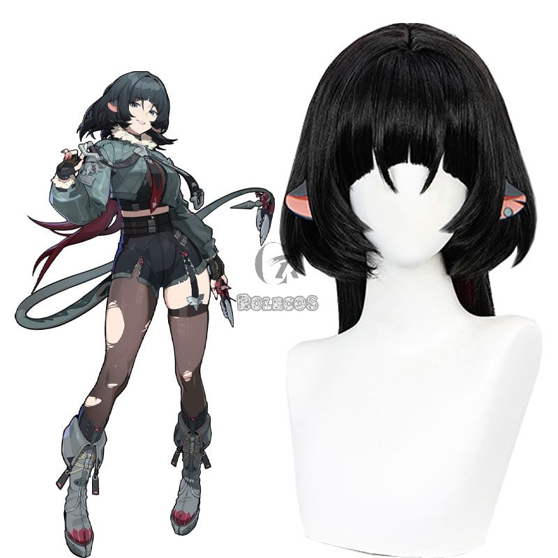 Zenless Zone Zero Jane Doe Cosplay Wig