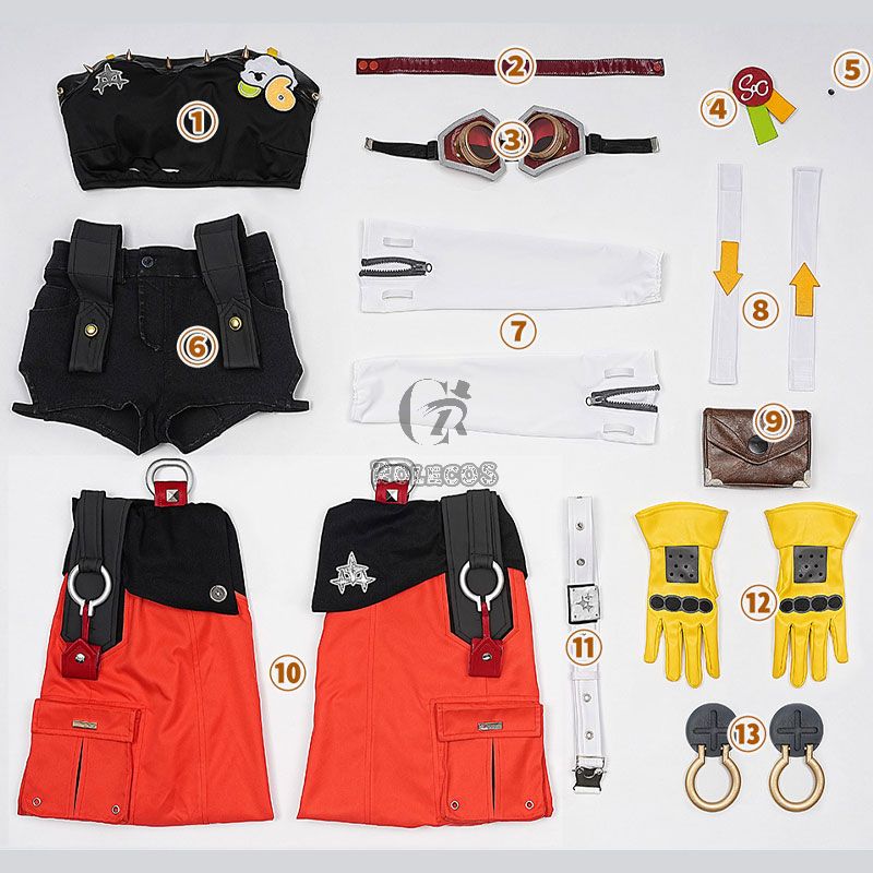 Zenless Zone Zero Piper Wheel Cosplay Costume