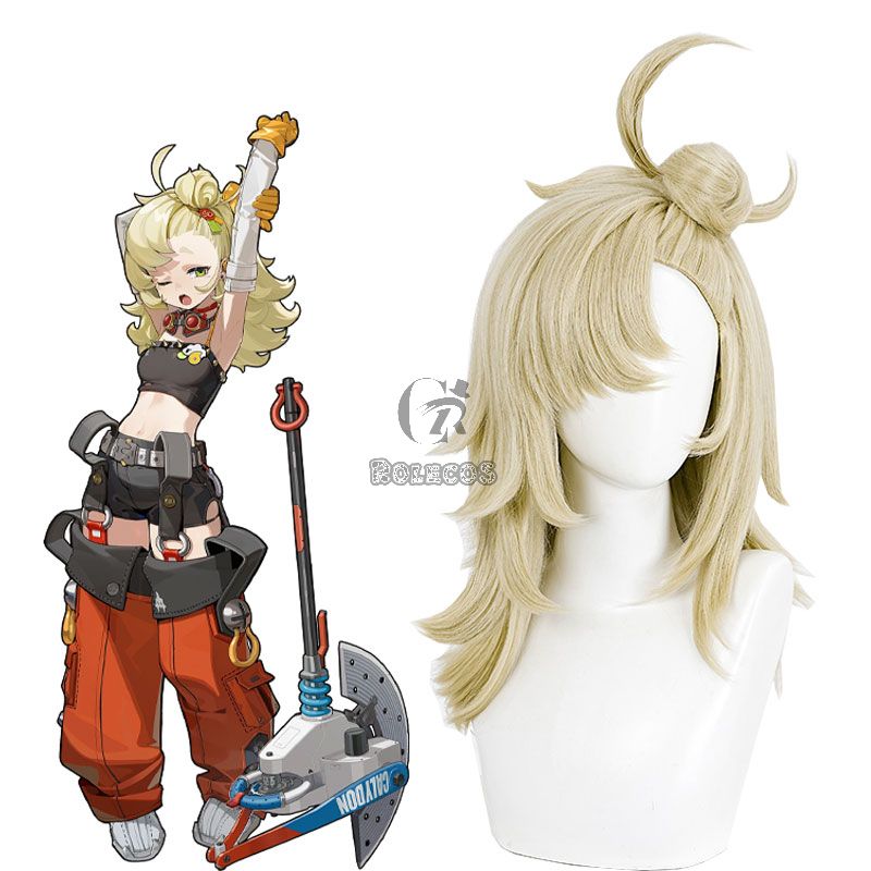 Zenless Zone Zero Piper Wheel Cosplay Wig