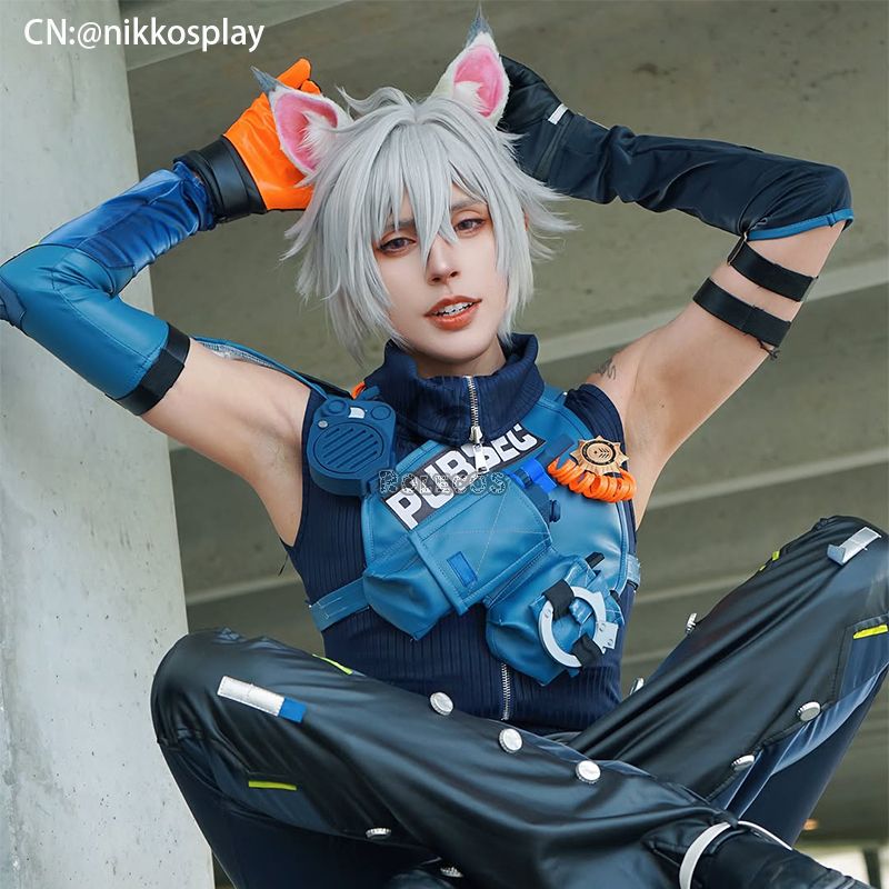 Zenless Zone Zero Seth Cosplay Wig