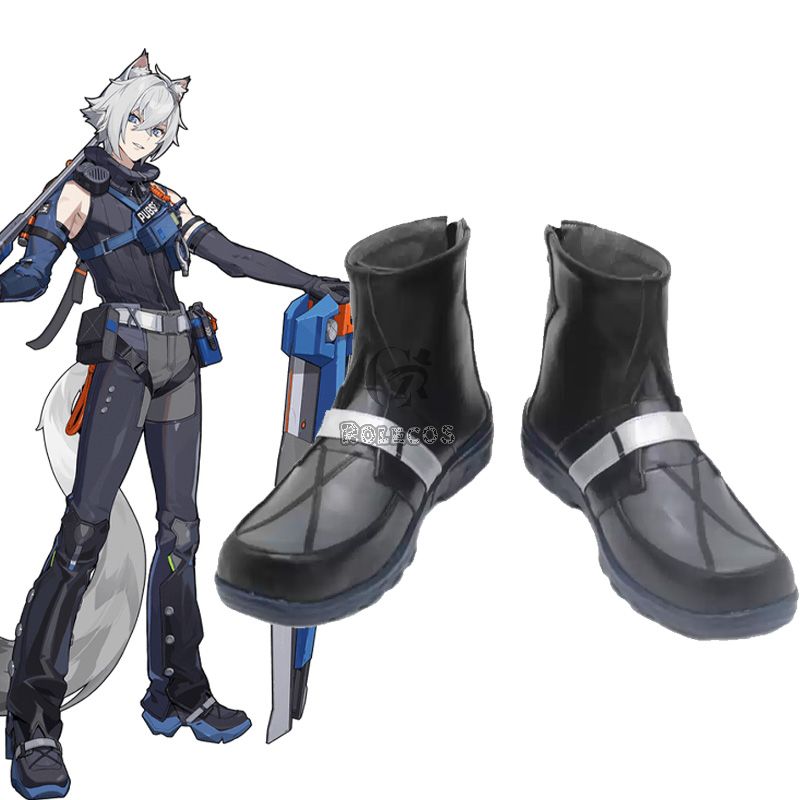 Zenless Zone Zero Seth Lowell Cosplay Shoes