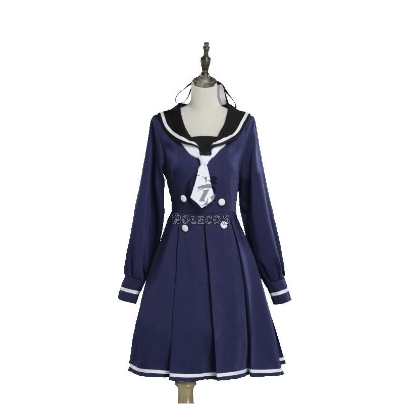 ZOMBIE LAND SAGA Konno Junko Uniform Dress Cosplay Costume