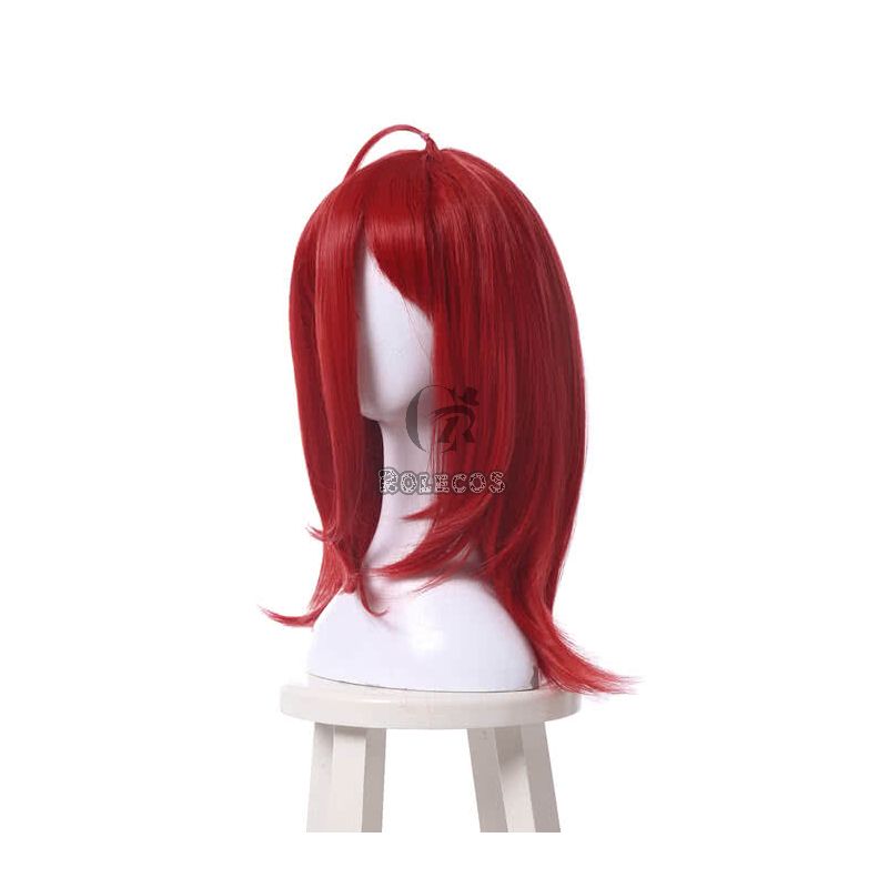 Land of the Lustrous Cinnabar Long Red Special Anime Cosplay Wigs