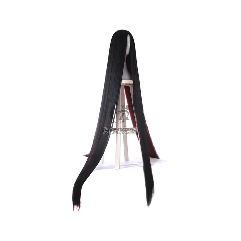Land of the Lustrous Bort Very Long Black Mixed Red Special Anime Cosplay Wigs
