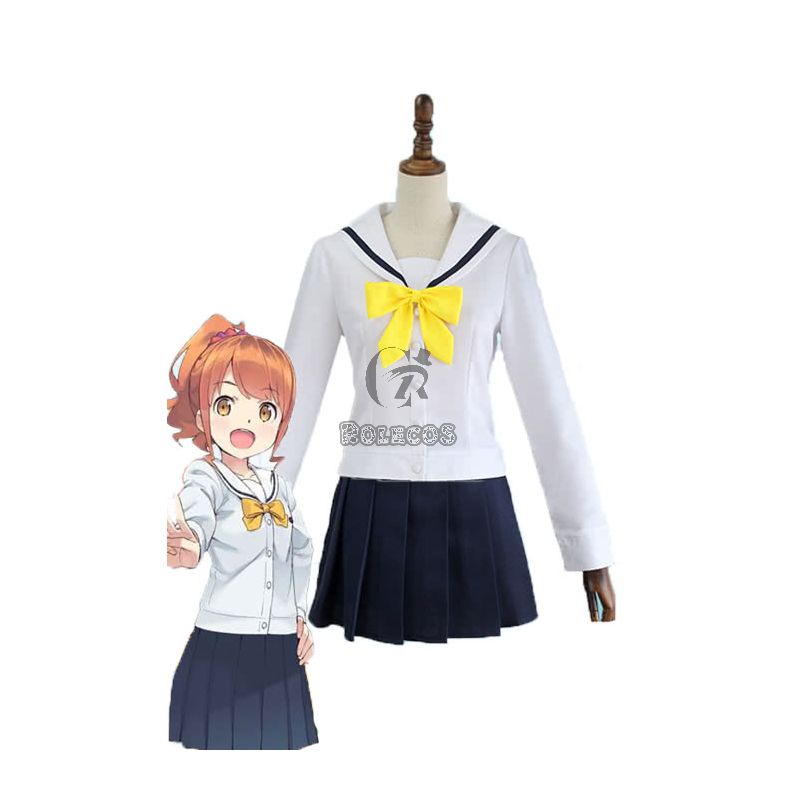 Eromanga Sensei Megumi Jinno Cute Uniform Cosplay Costumes