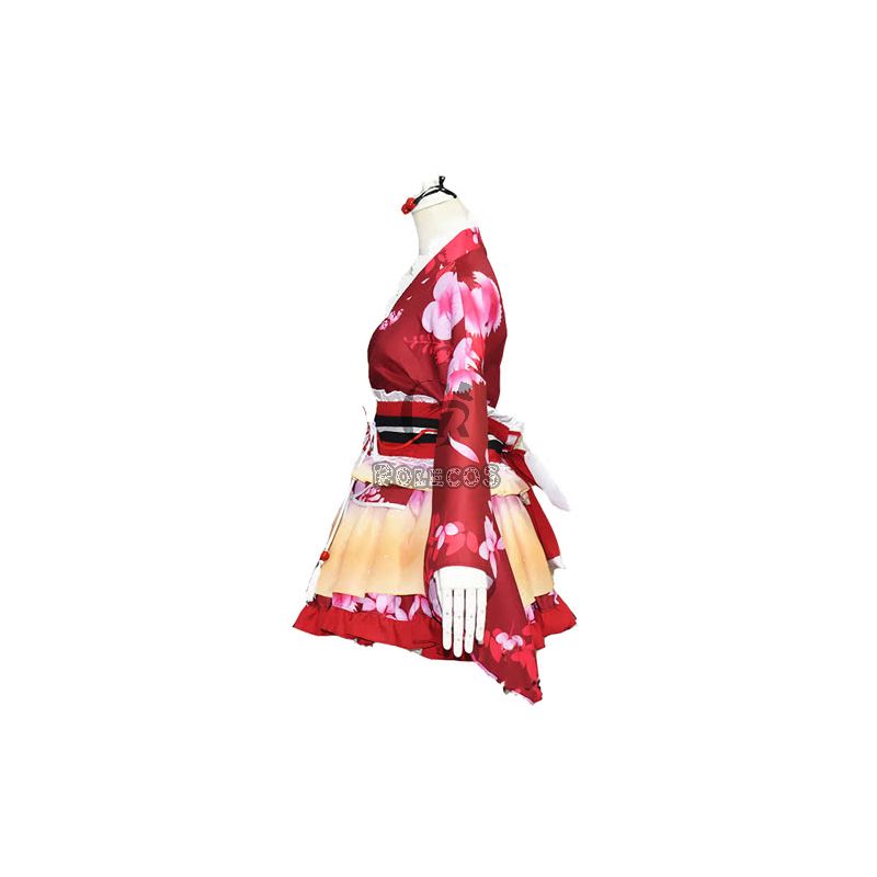 Love Live Kousaka Honoka Kimono Anime Cosplay Costumes