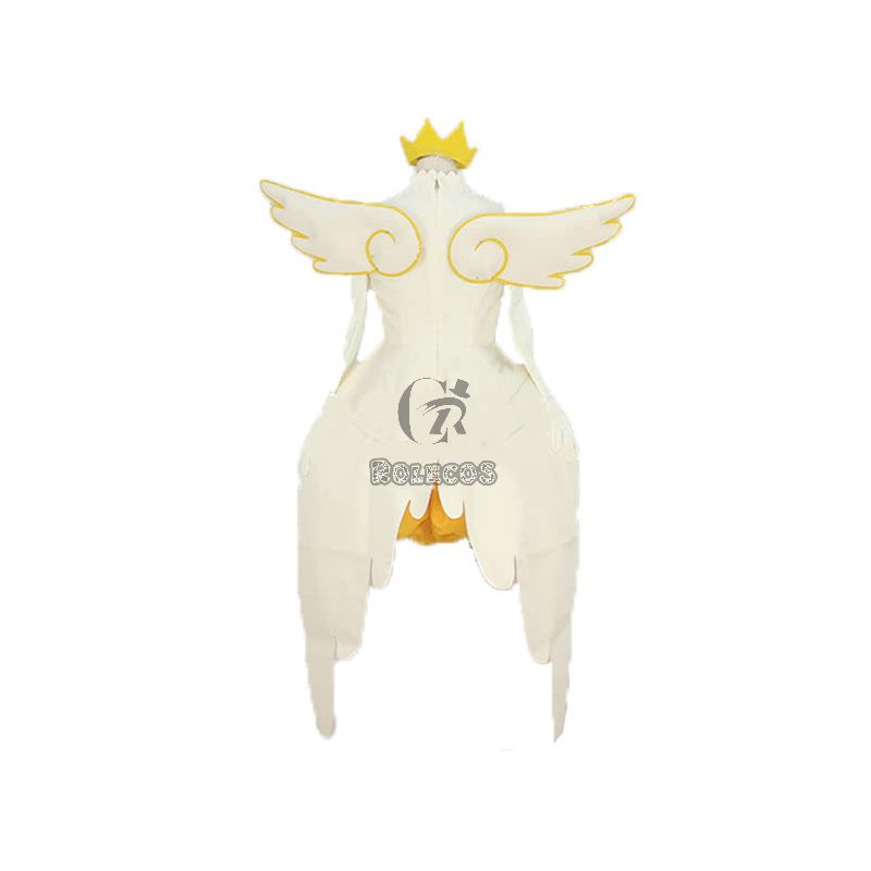 Cardcaptor Sakura Sakura Kinomoto Shapeshift Yellow Dress Cosplay Costumes