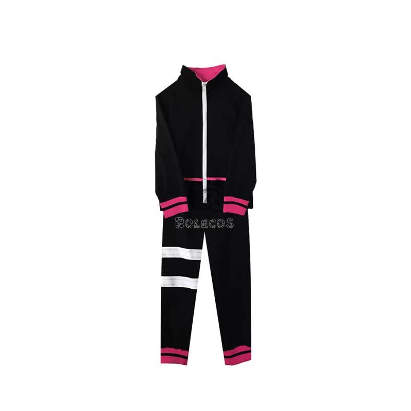 Naruto Uzumaki Naruto Black Anime Cosplay Costumes