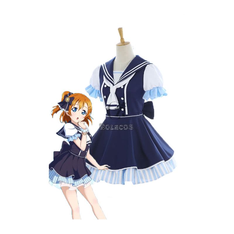 Love Live Pirate Set Honoka Kōsaka Cute Dress AnimeCosplay Costumes