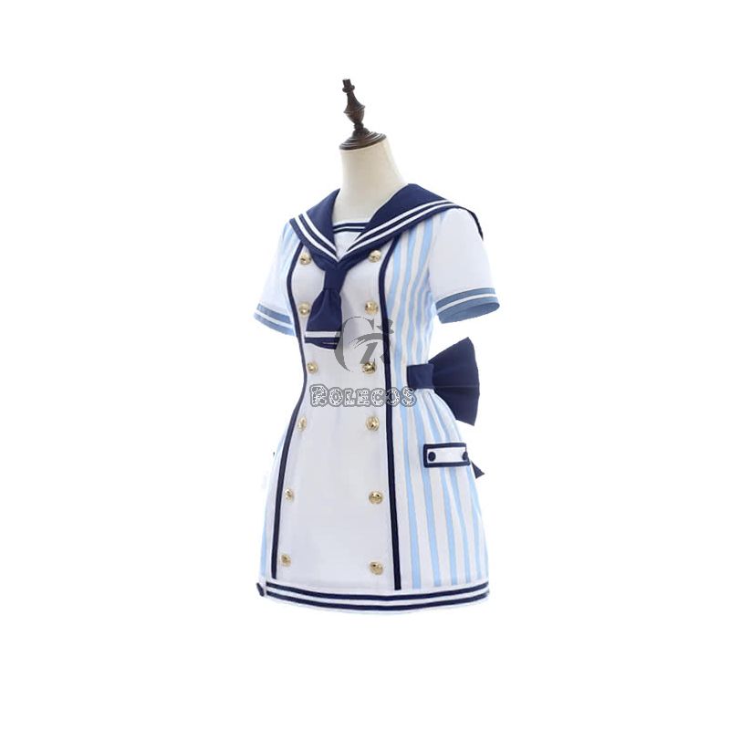 Love Live Pirate Set Eli Ayase Cute Dress AnimeCosplay Costumes