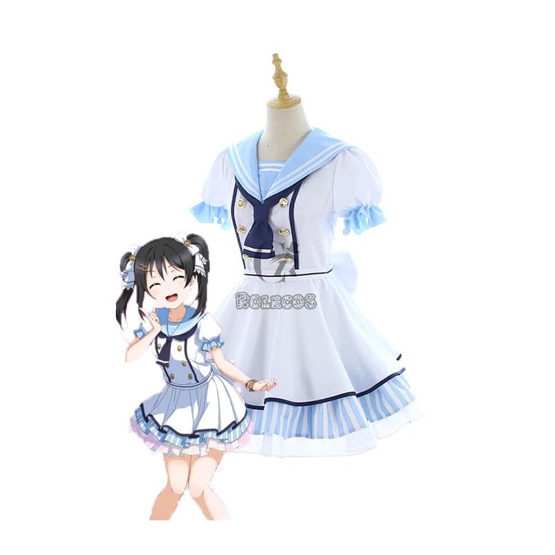 Love Live Pirate Set Nico Yazawa Cute Dress AnimeCosplay Costumes