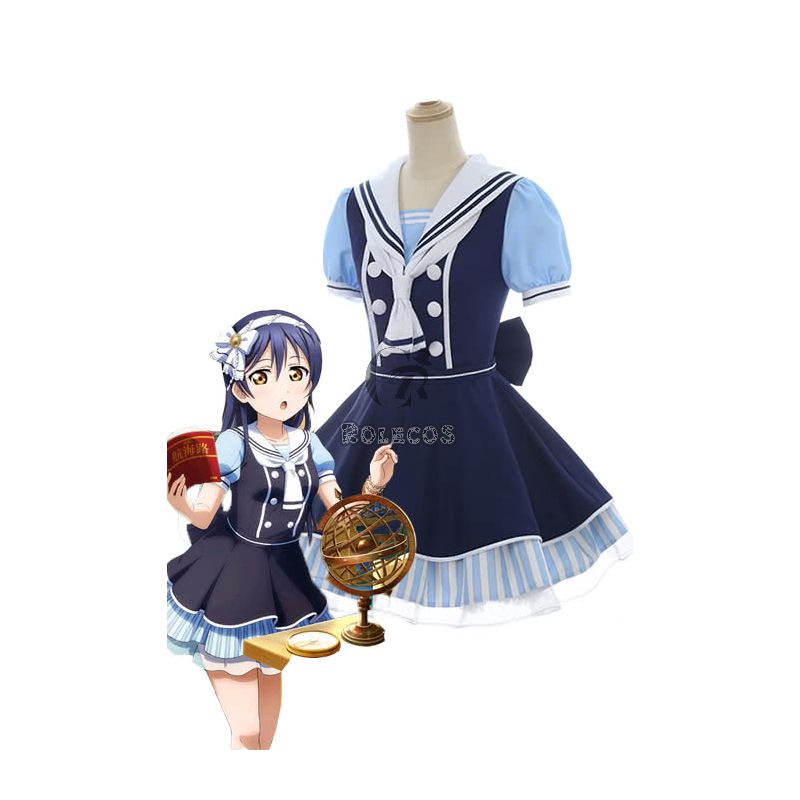 Love Live Pirate Set Umi Sonoda Cute Dress AnimeCosplay Costumes
