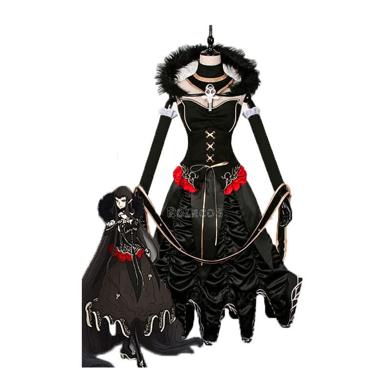 FateApocrypha Assassin of Red Black Anime Cosplay Costumes
