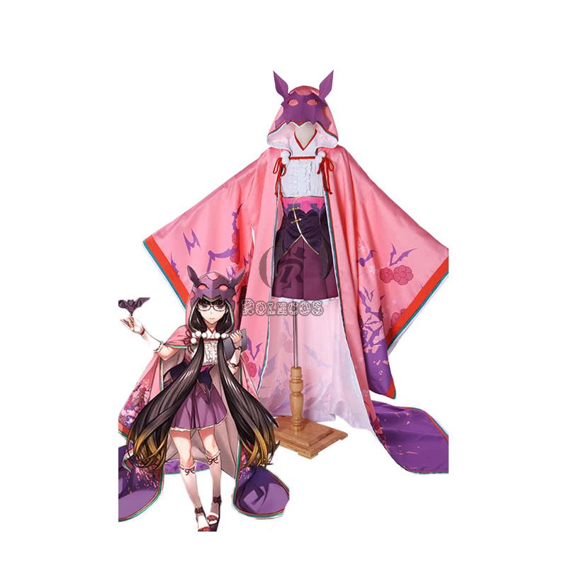 Fate Grand Order Osakabe-hime Anime Cosplay Costumes