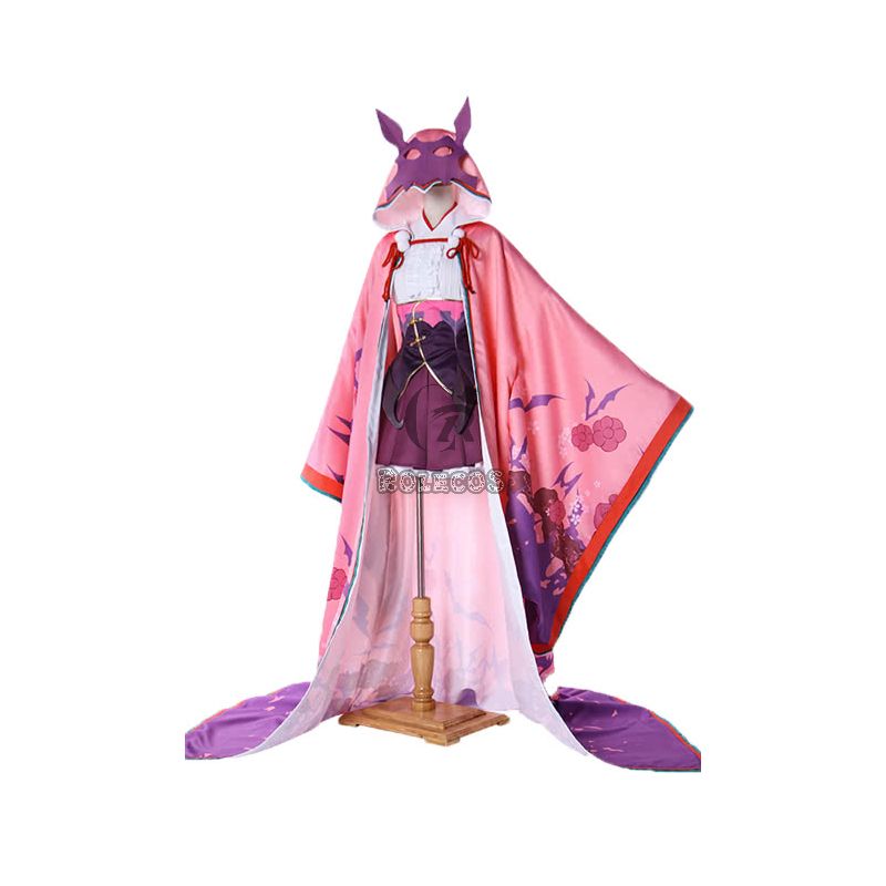 Fate Grand Order Osakabe-hime Anime Cosplay Costumes