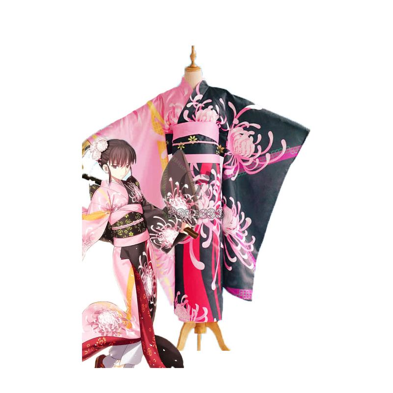 FateGrand Order Ryougi Shiki Anime Cosplay Costumes