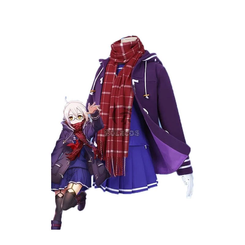 FateGrand Order Mysterious Heroine X Purple Cosplay Costume
