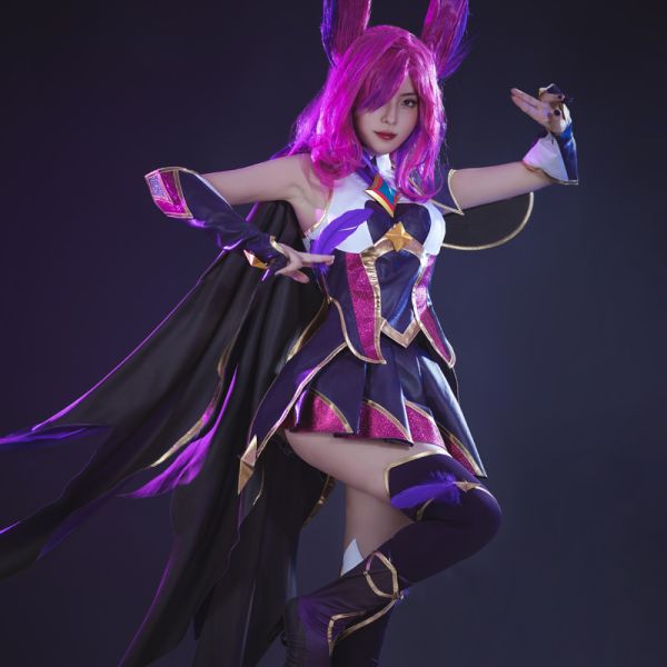 LOL Star Guardian Xayah Cosplay Costume Halloween Costume
