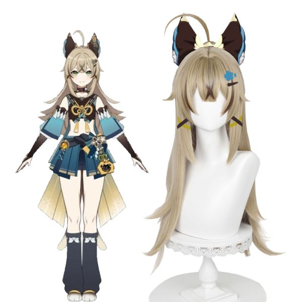 Genshin Impact Kirara Cosplay Wigs