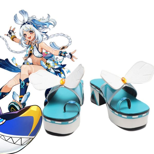 Genshin Impact Mualani Natlan Cosplay Shoes