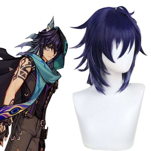 Genshin Impact Ororon Natlan Cosplay Wig