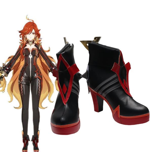 Genshin Impact Mavuika Natlan Cosplay Shoes
