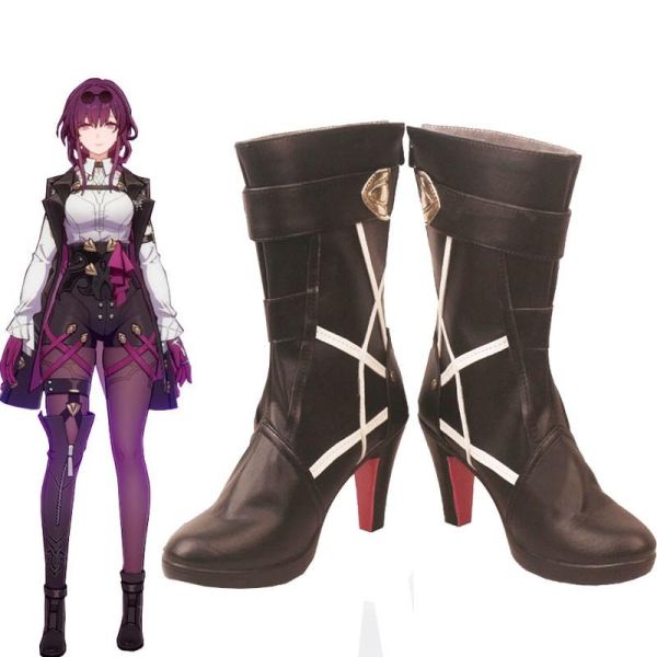 Honkai Star Rail Kafka Cosplay Shoes