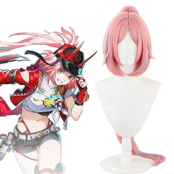 Honkai: Star Rail Rappa Cosplay Wig