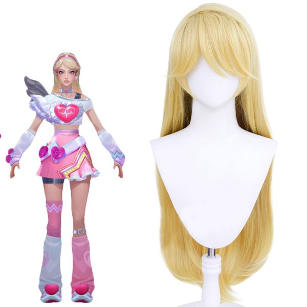 LOL Lovestruck Lux Cosplay Wigs Blonde Wigs