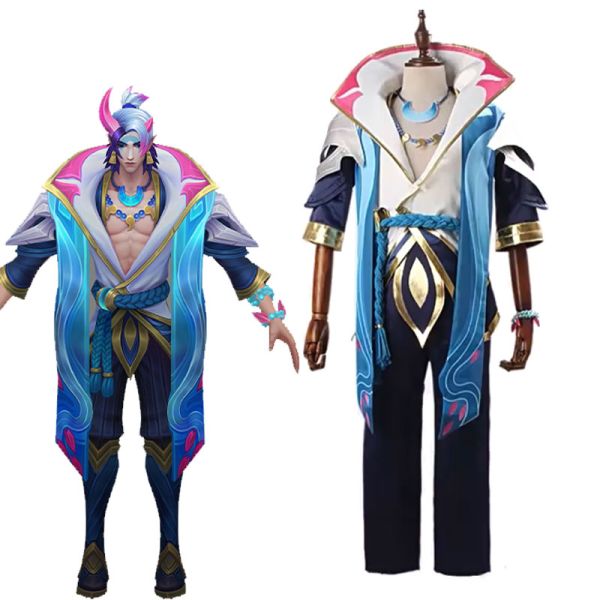 League Of Legends LOL Spirit Blossom Aphelios Cosplay Halloween Costume