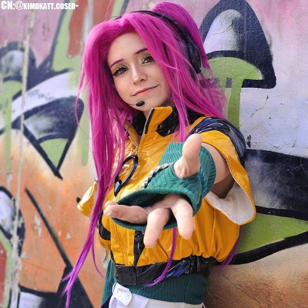 League Of Legends LOL Heartsteel Alune Pink Cosplay Wigs
