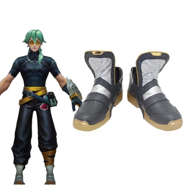 LOL Heartsteel Ezreal Cosplay Shoes