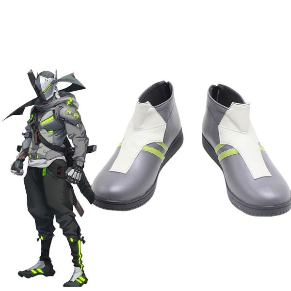 Overwatch Genji Cosplay Shoes